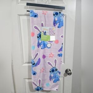 Disney Stitch Easter Blanket - Blue and Pink